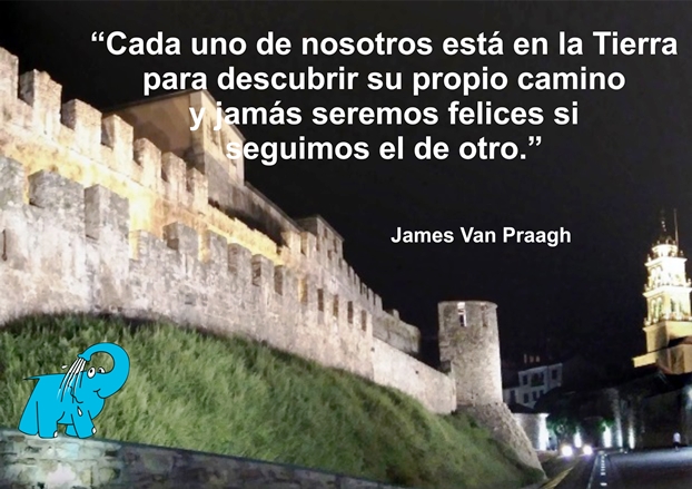 Una Enseñanza de James Van Praagh en la Frase del Día del Elefante Azul de Avilés